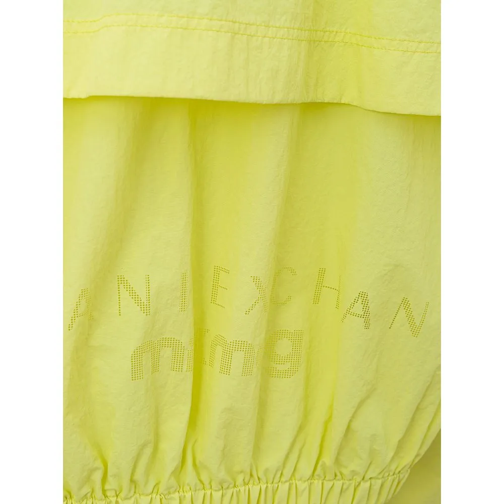 Chic Yellow Polyamide Jacket for Women sold by Louxly product image thumbnail 3