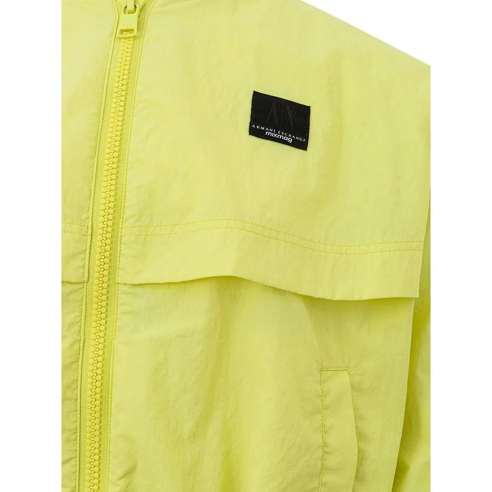Chic Yellow Polyamide Jacket for Women sold by Louxly product image thumbnail 4