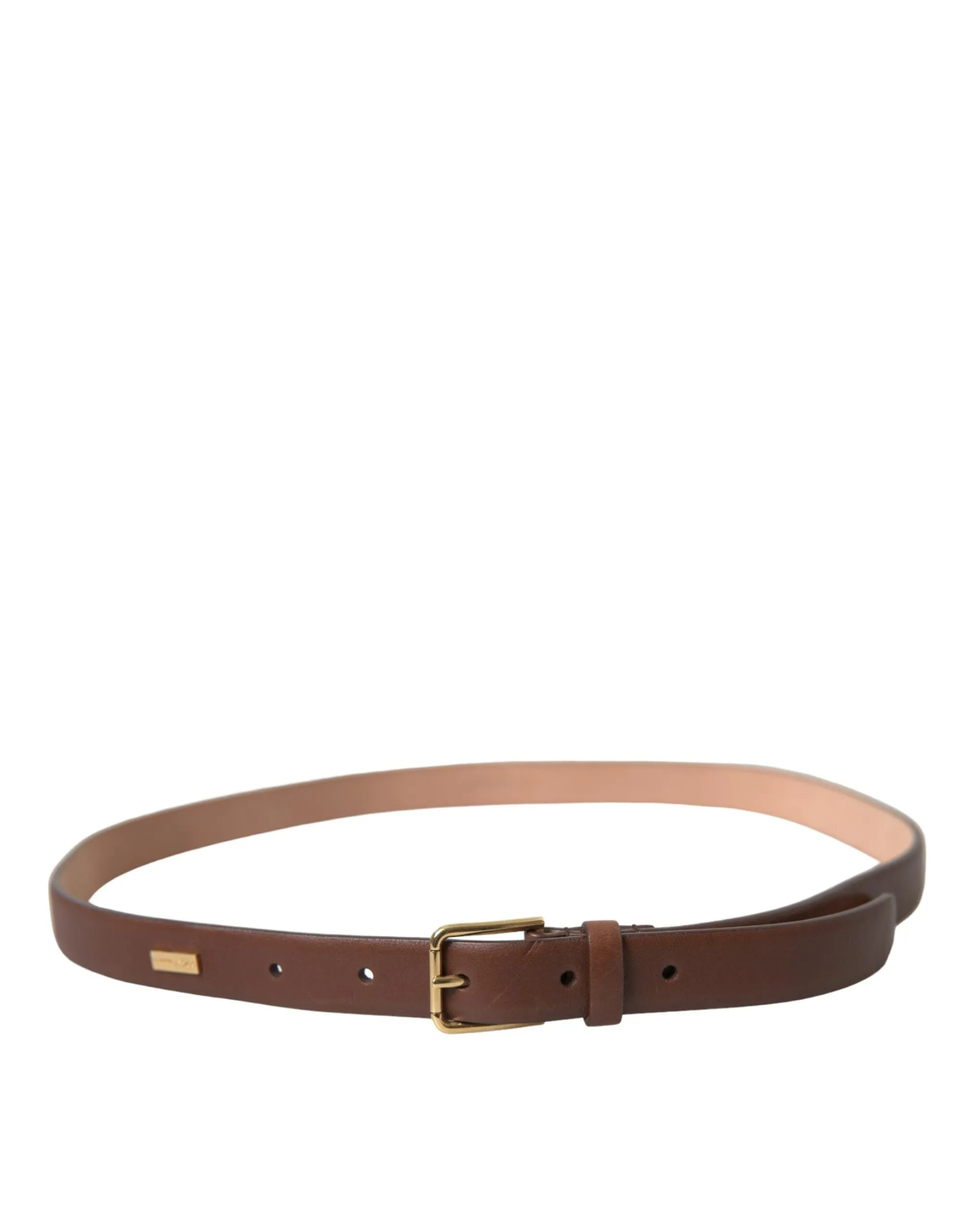 Elegant Brown Calf Leather Waist Belt sold by Louxly product image thumbnail 2