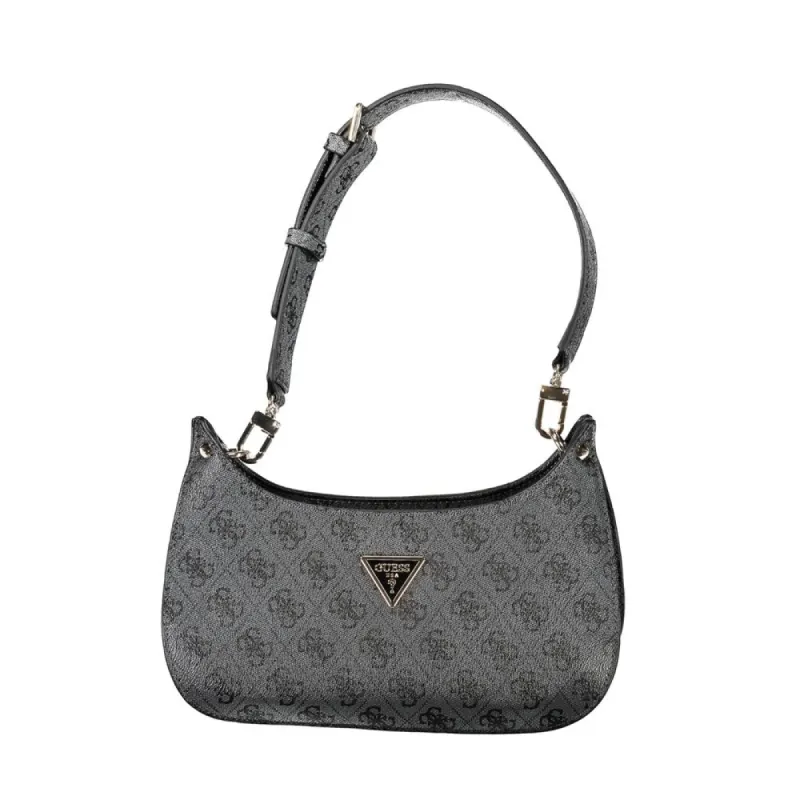 Black Polyethylene Handbag sold by Louxly