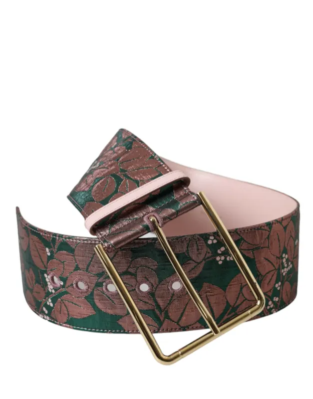 Multicolor High-Waist Statement Belt sold by Louxly