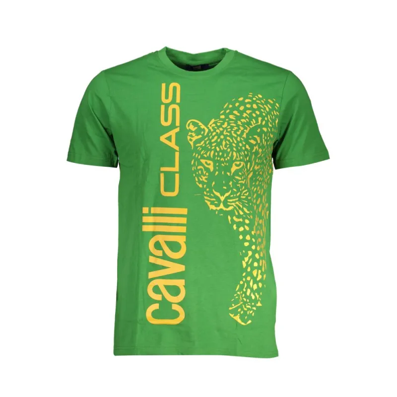 Green Cotton T-Shirt sold by Louxly