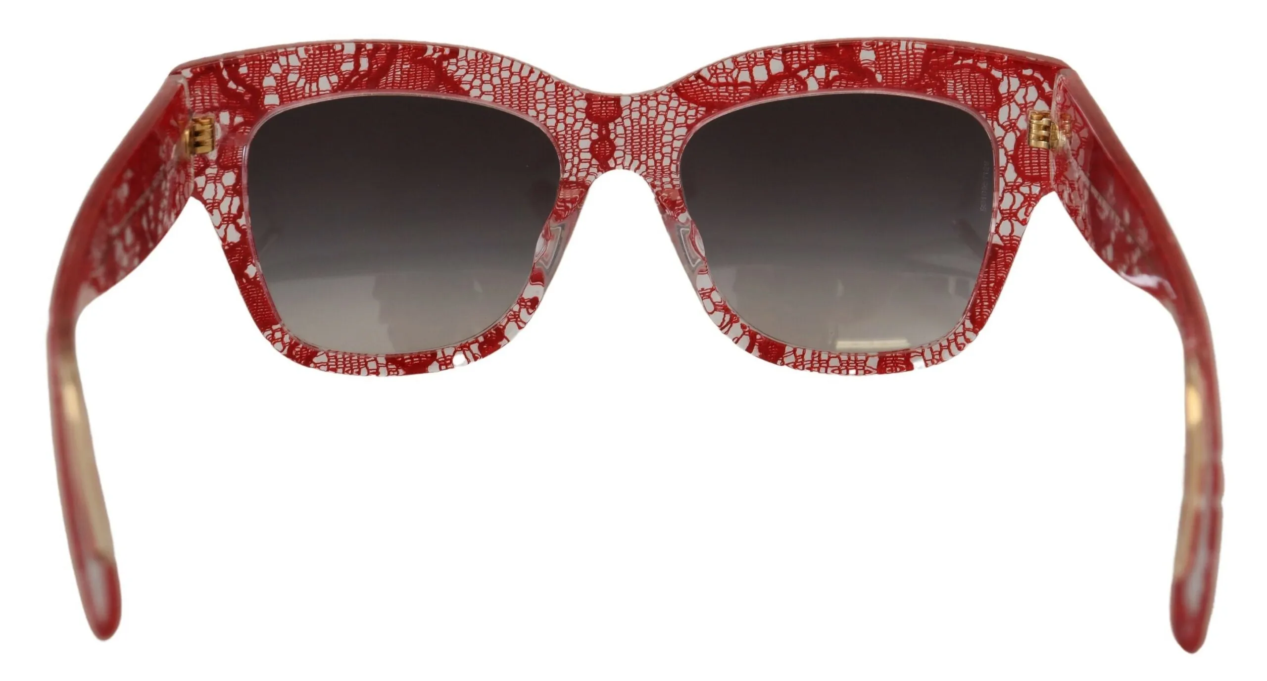 Elegant Red Lace Detail Sunglasses sold by Louxly product image thumbnail 4