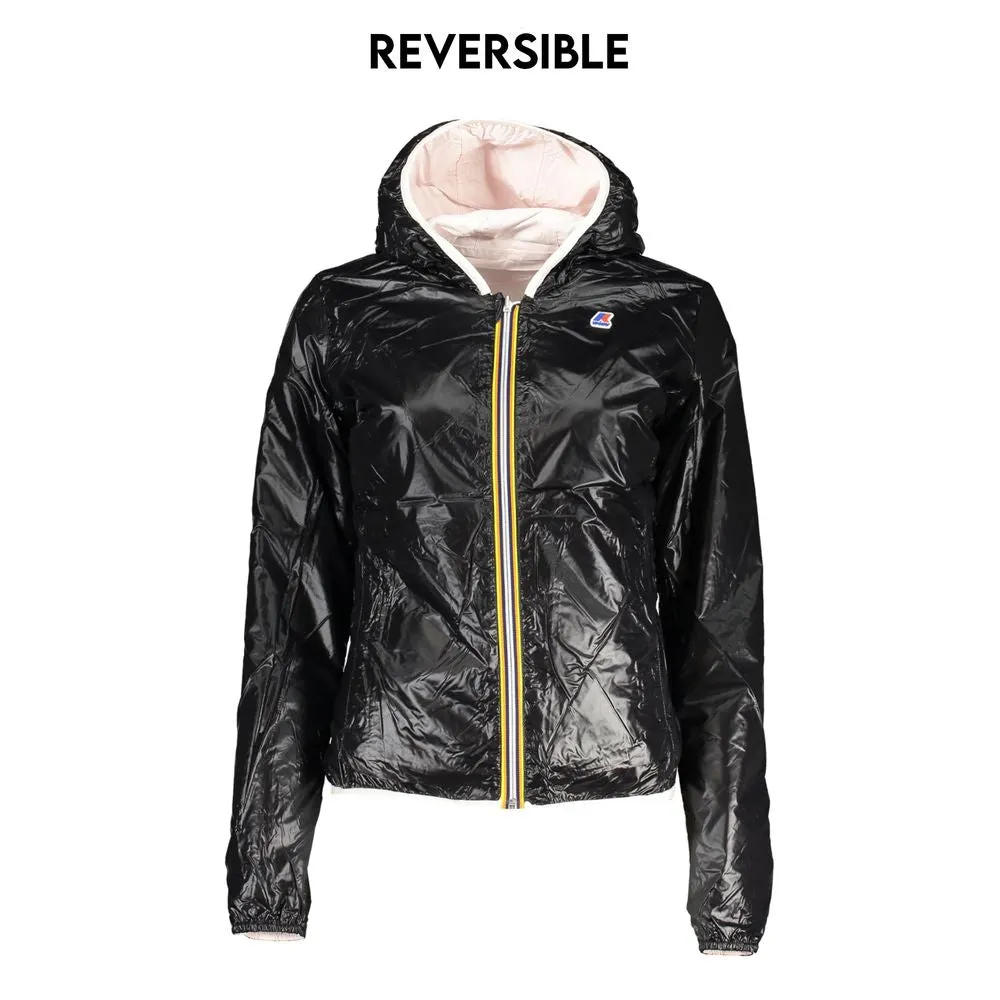 Chic Reversible Hooded Jacket in Pink sold by Louxly product image thumbnail 3