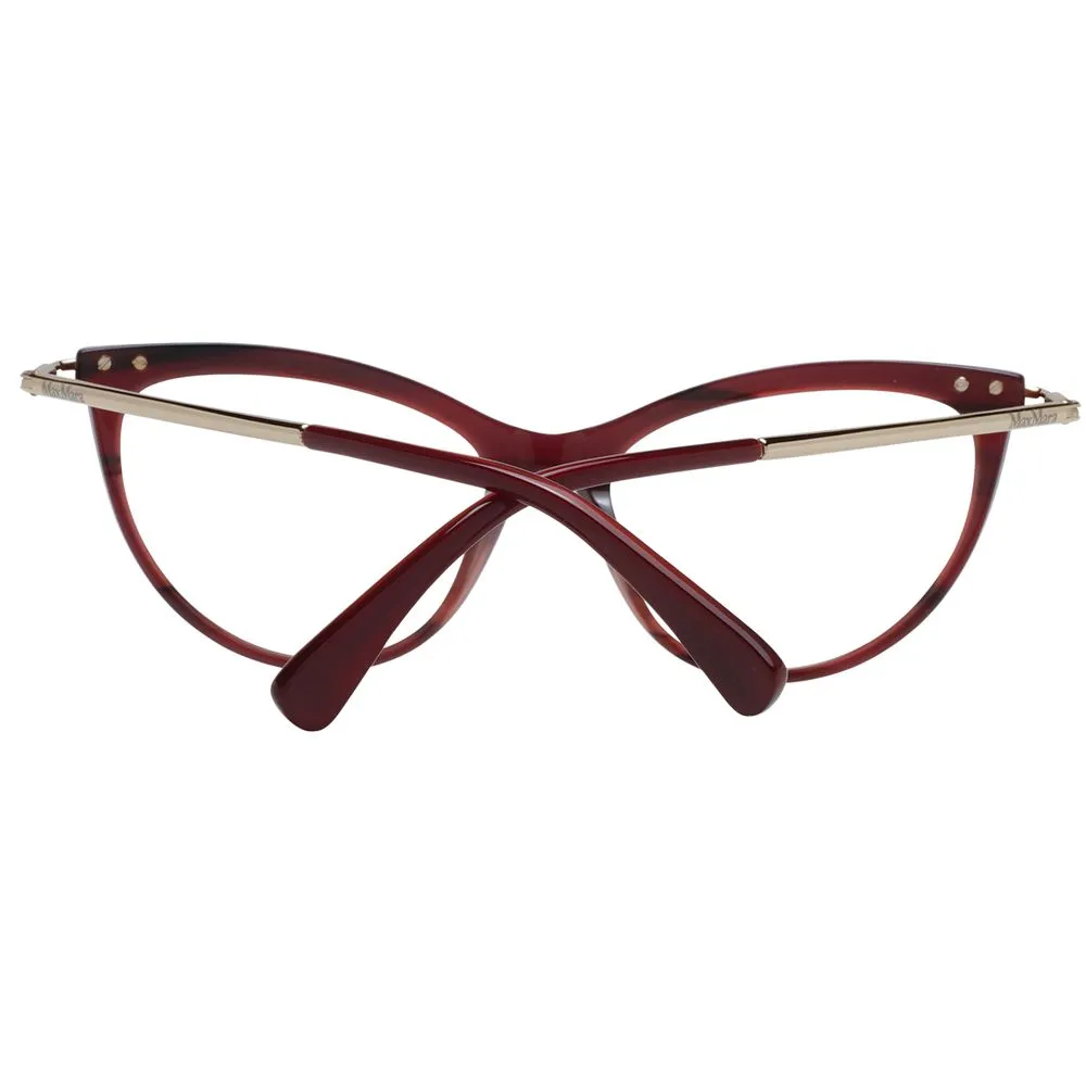Burgundy Women Optical Frames sold by Louxly product image thumbnail 3