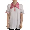 White Cotton Polo Shirt sold by Louxly