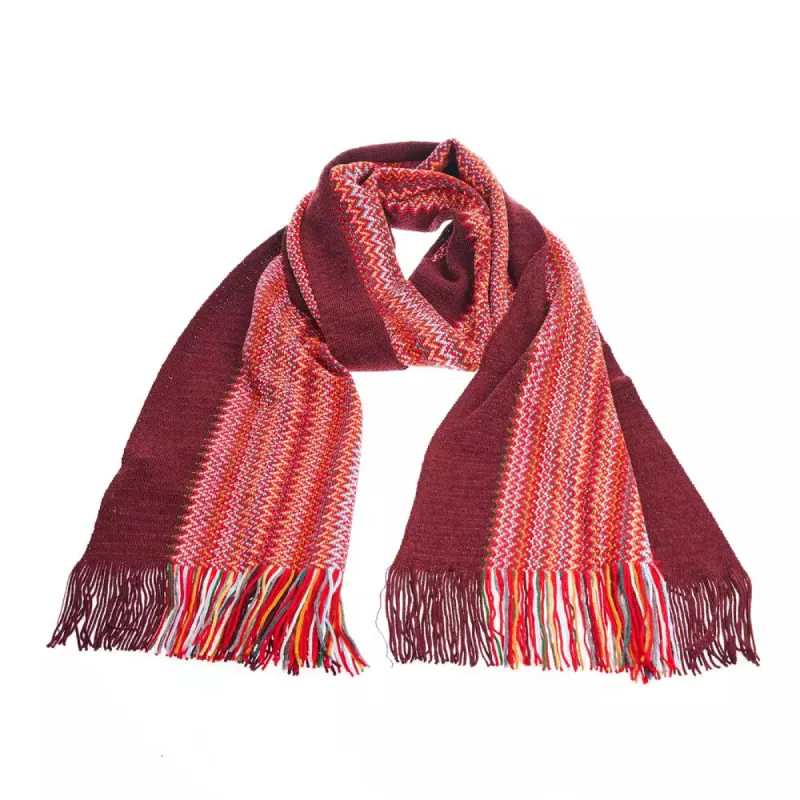 Multicolor Wool Men Scarf sold by Louxly