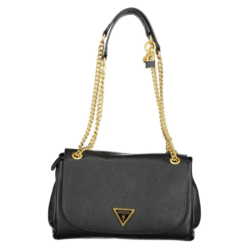 Black Polyethylene Handbag sold by Louxly
