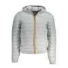 Gray Polyamide Men Jacket sold by Louxly