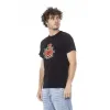 Black Cotton Men T-Shirt sold by Louxly