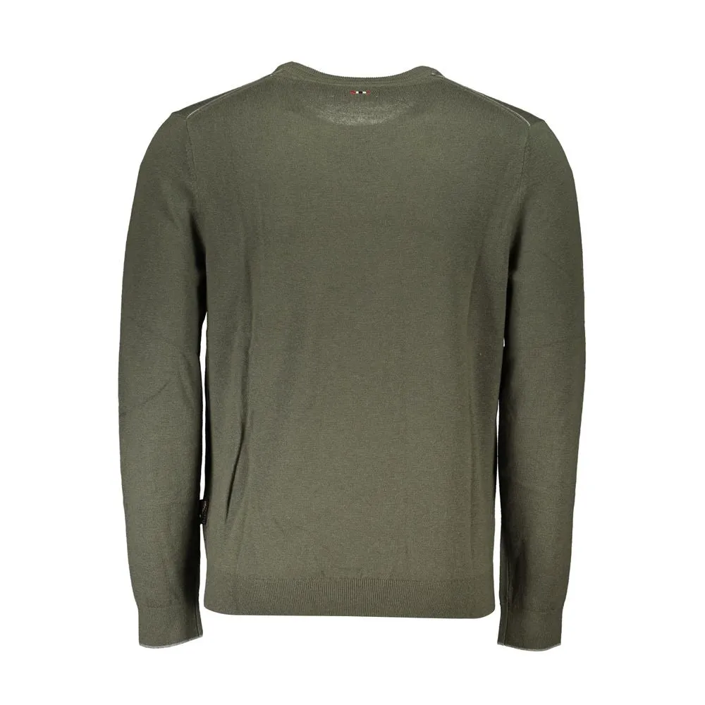 Green Fabric Men Sweater sold by Louxly product image thumbnail 2