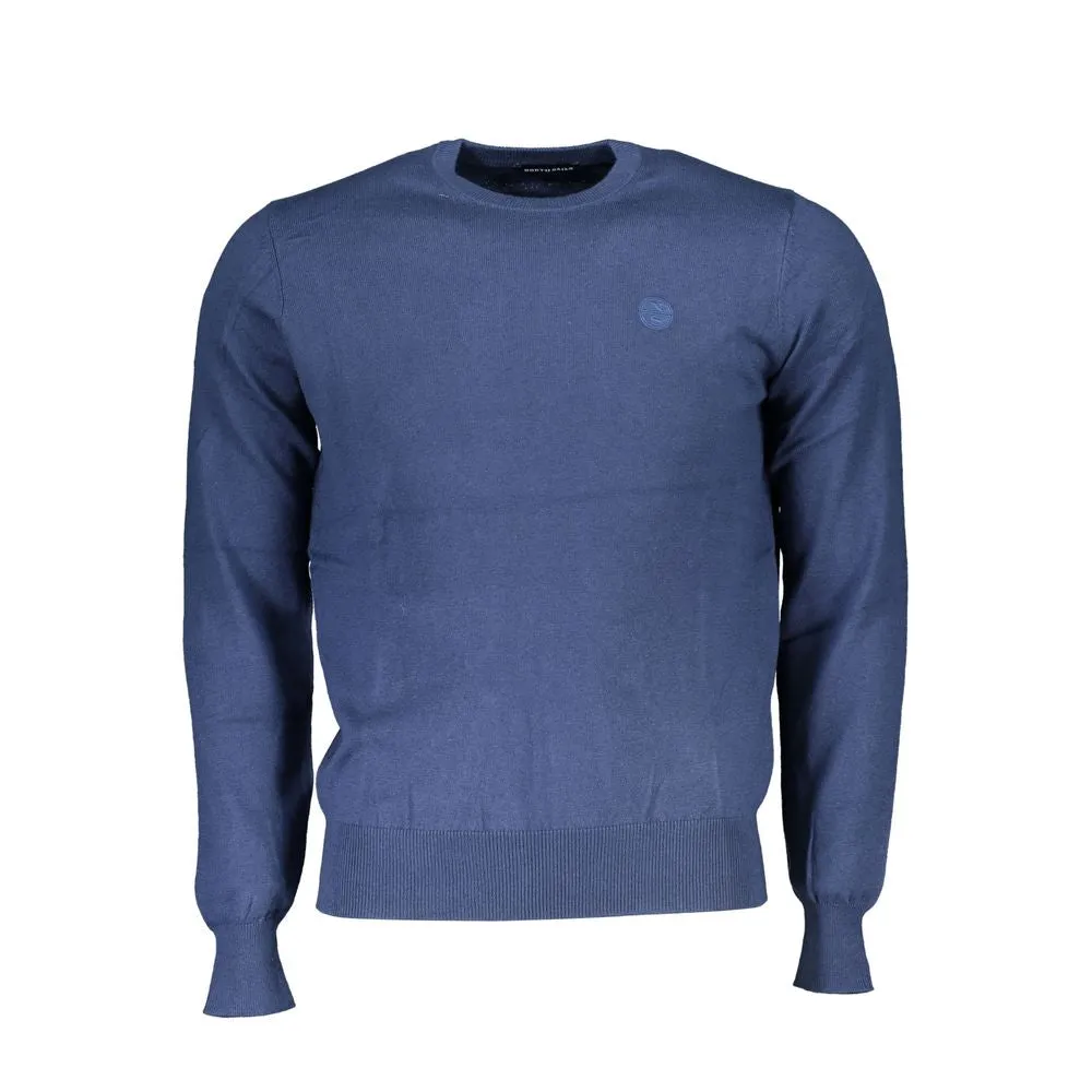 Blue Polyamide Men Sweater sold by Louxly