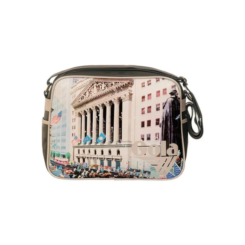 Gray Fabric Handbag sold by Louxly