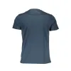 Blue Cotton Men T-Shirt sold by Louxly