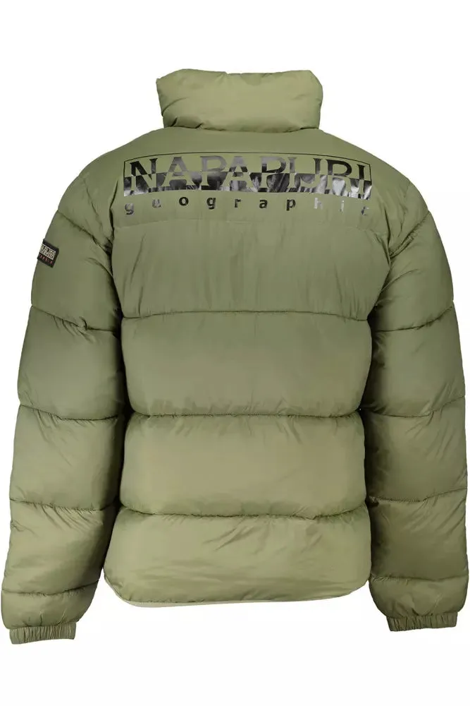 Eco-Conscious Long-Sleeved Green Jacket sold by Louxly product image thumbnail 2