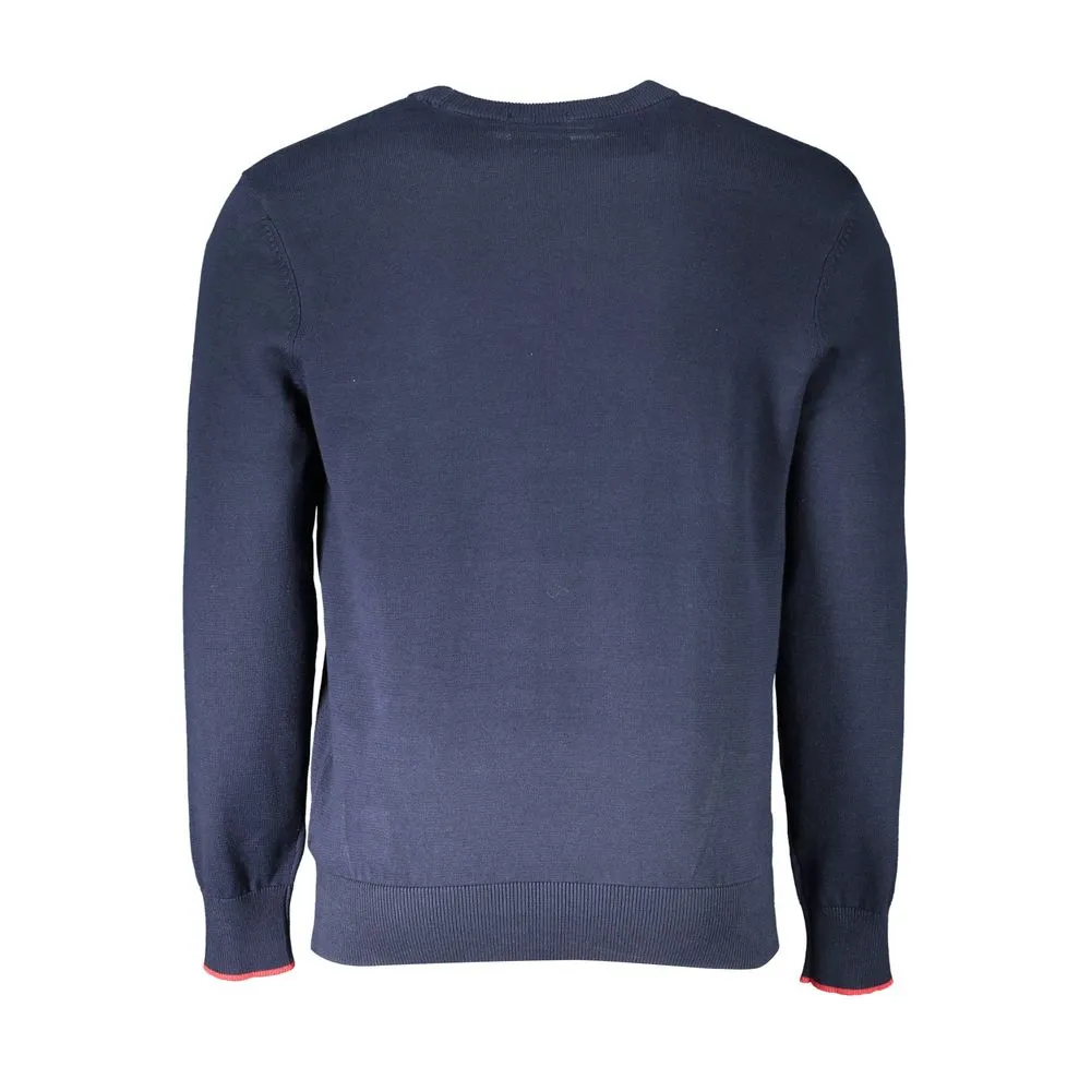 Classic Organic Crew Neck Sweater in Blue sold by Louxly product image thumbnail 2