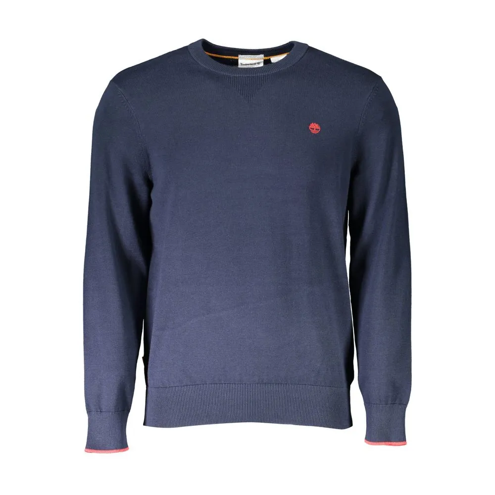 Classic Organic Crew Neck Sweater in Blue sold by Louxly