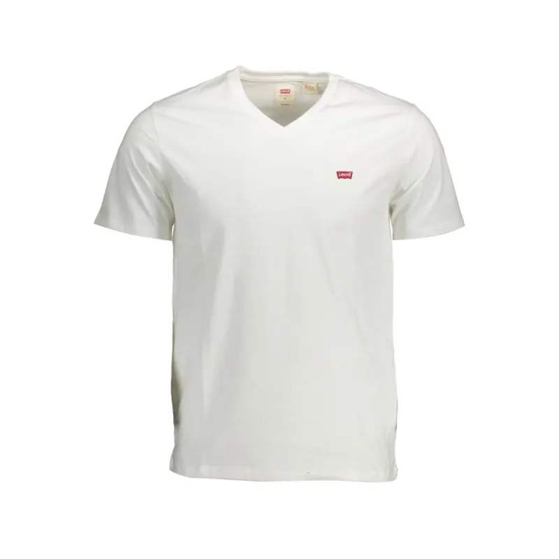 White Cotton Men T-Shirt sold by Louxly