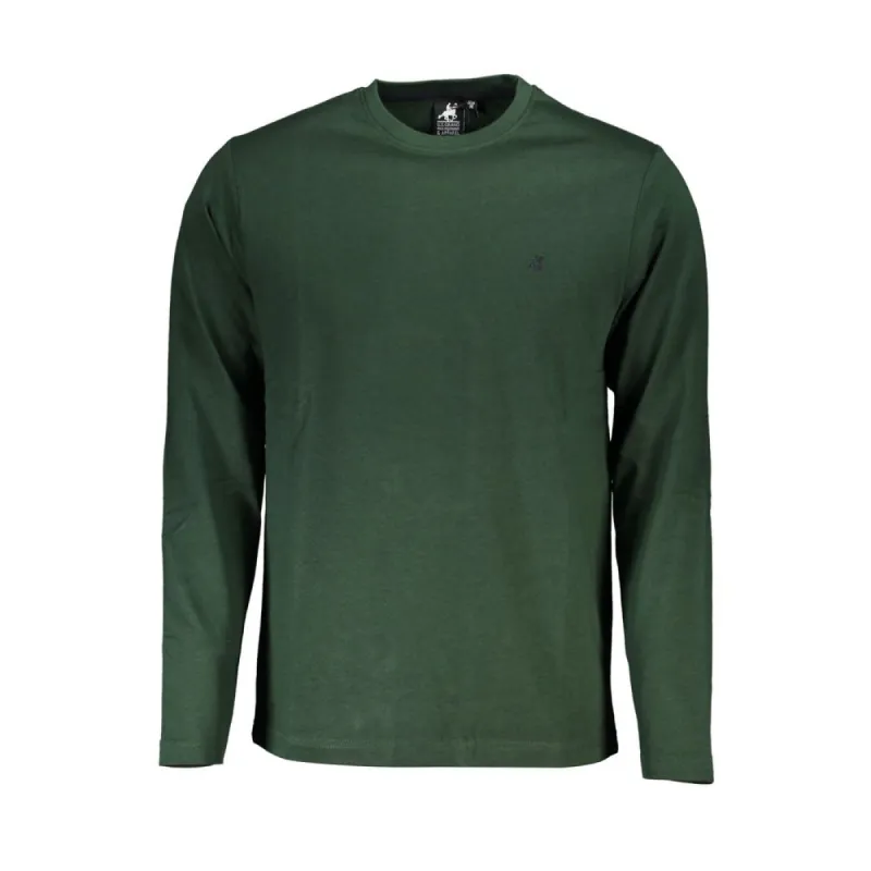 Green Cotton T-Shirt sold by Louxly