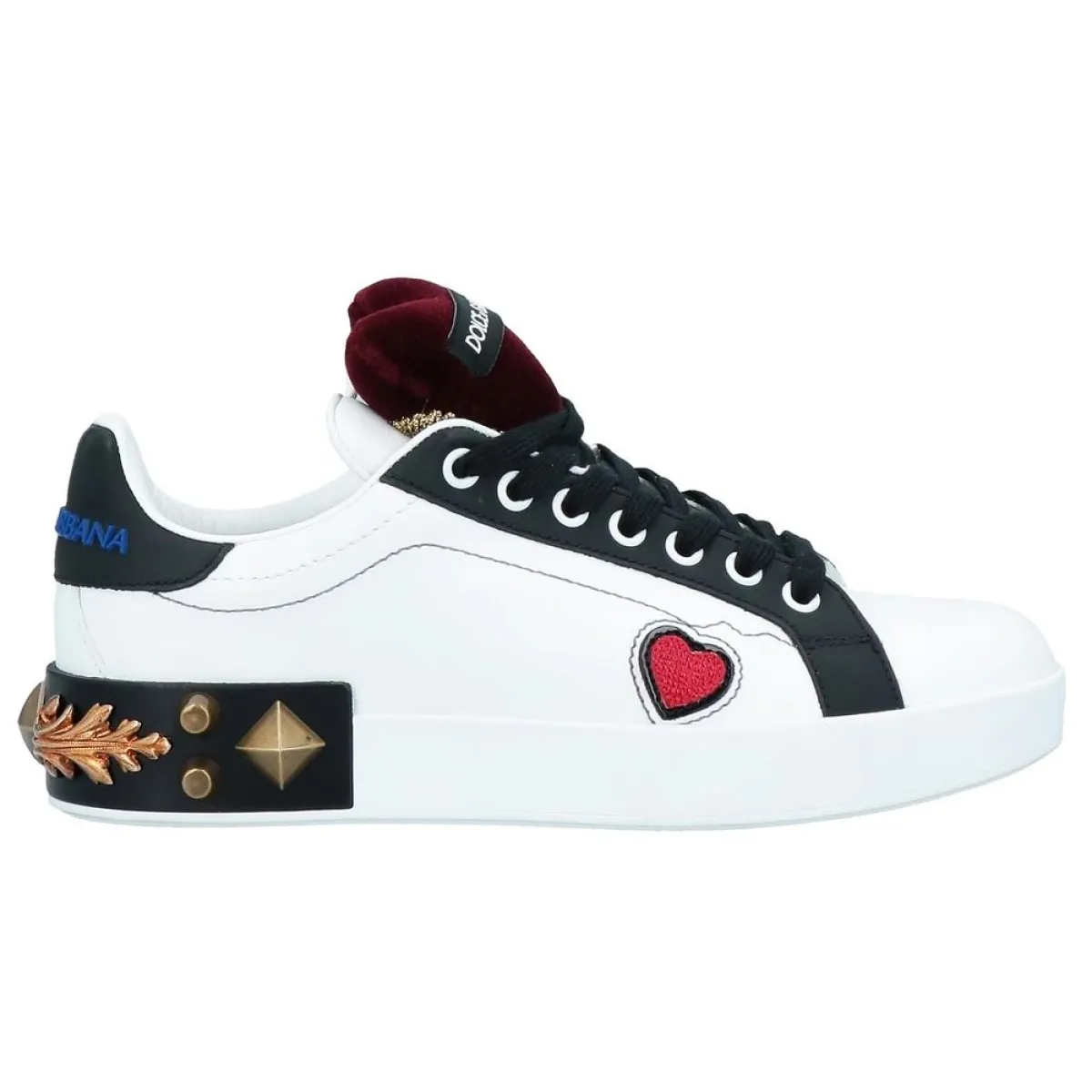 White Leather Di Calfskin Sneaker sold by Louxly
