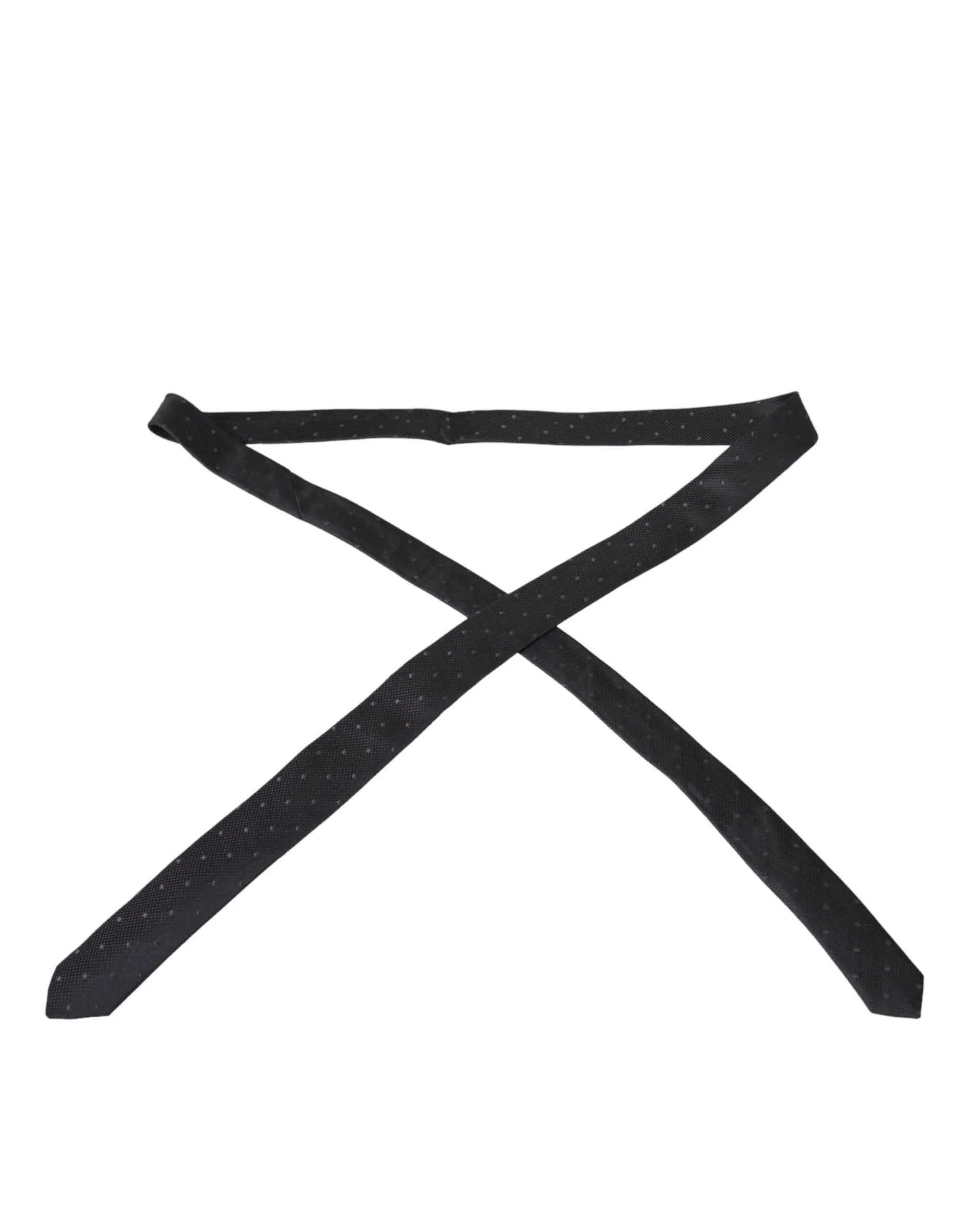 Men Black 100% Silk Fantasy Classic Men Tie sold by Louxly product image thumbnail 3