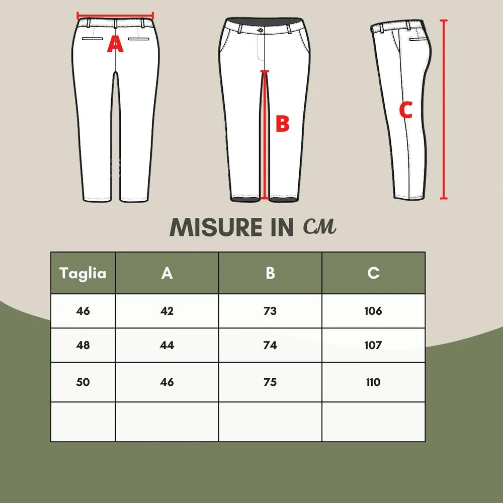 Beige Cotton Chic Trousers sold by Louxly product image thumbnail 4