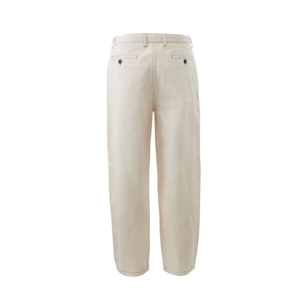 Beige Cotton Chic Trousers sold by Louxly product image thumbnail 2