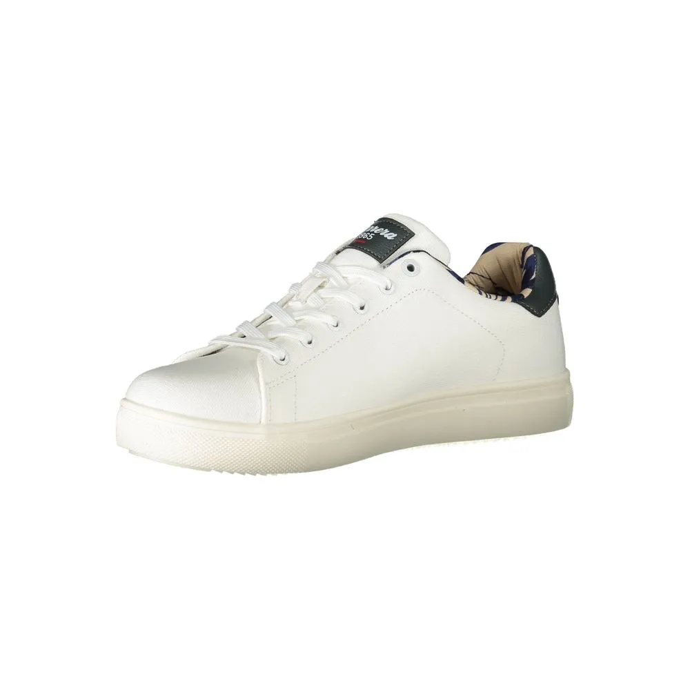 White Polyester Sneaker sold by Louxly product image thumbnail 3