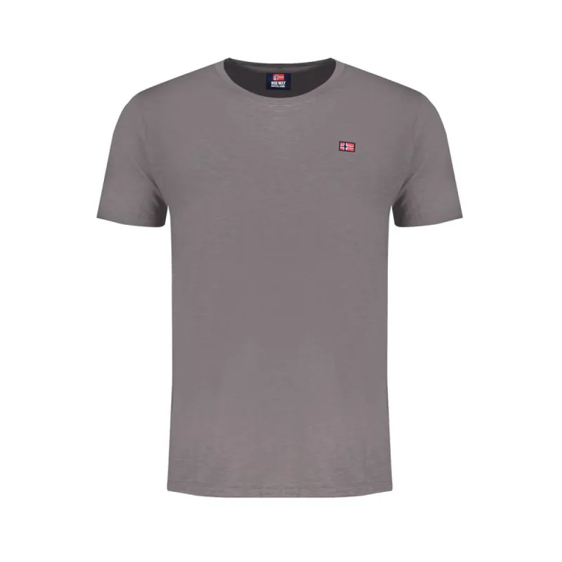 Gray Cotton T-Shirt sold by Louxly