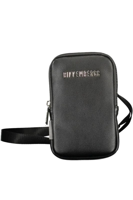 Black Polyethylene Men Shoulder Bag sold by Louxly