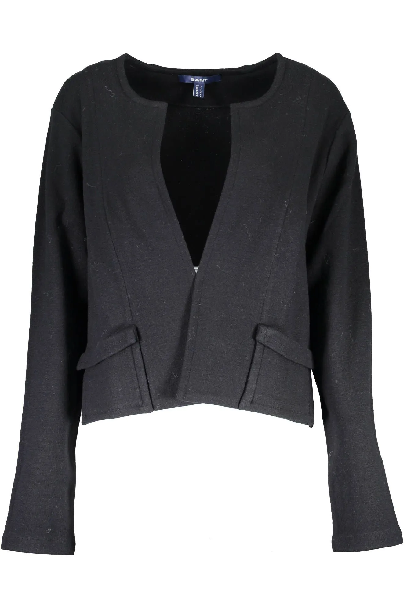 Black Wool Women Cardigan sold by Louxly