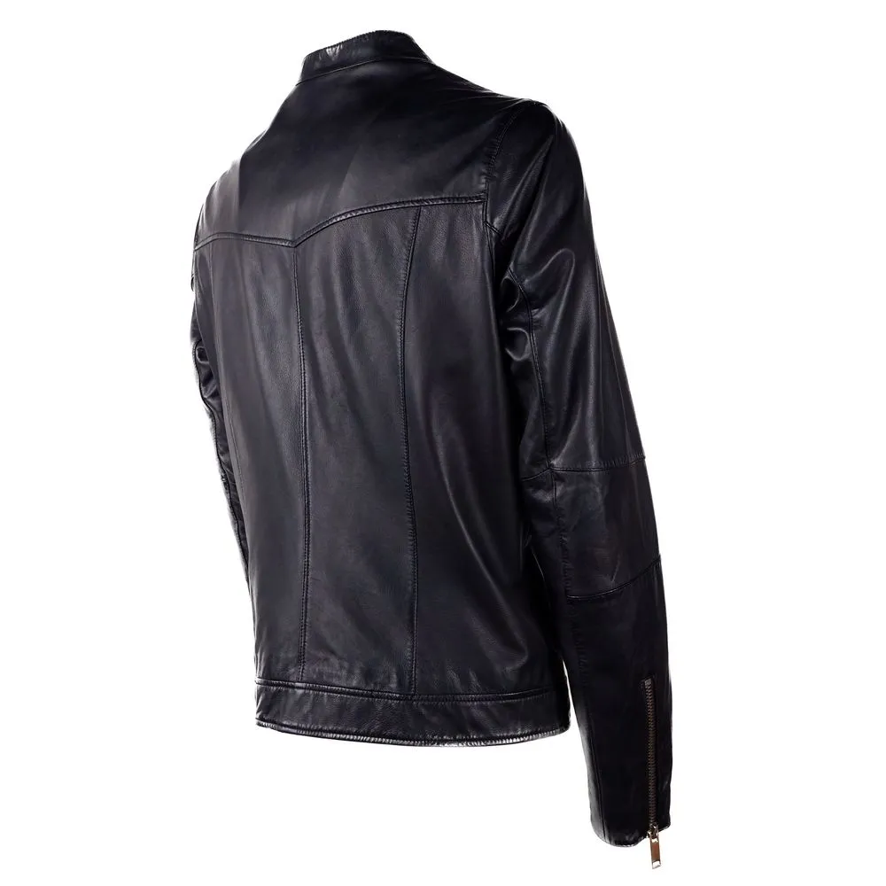 Black Leather Jacket sold by Louxly product image thumbnail 2