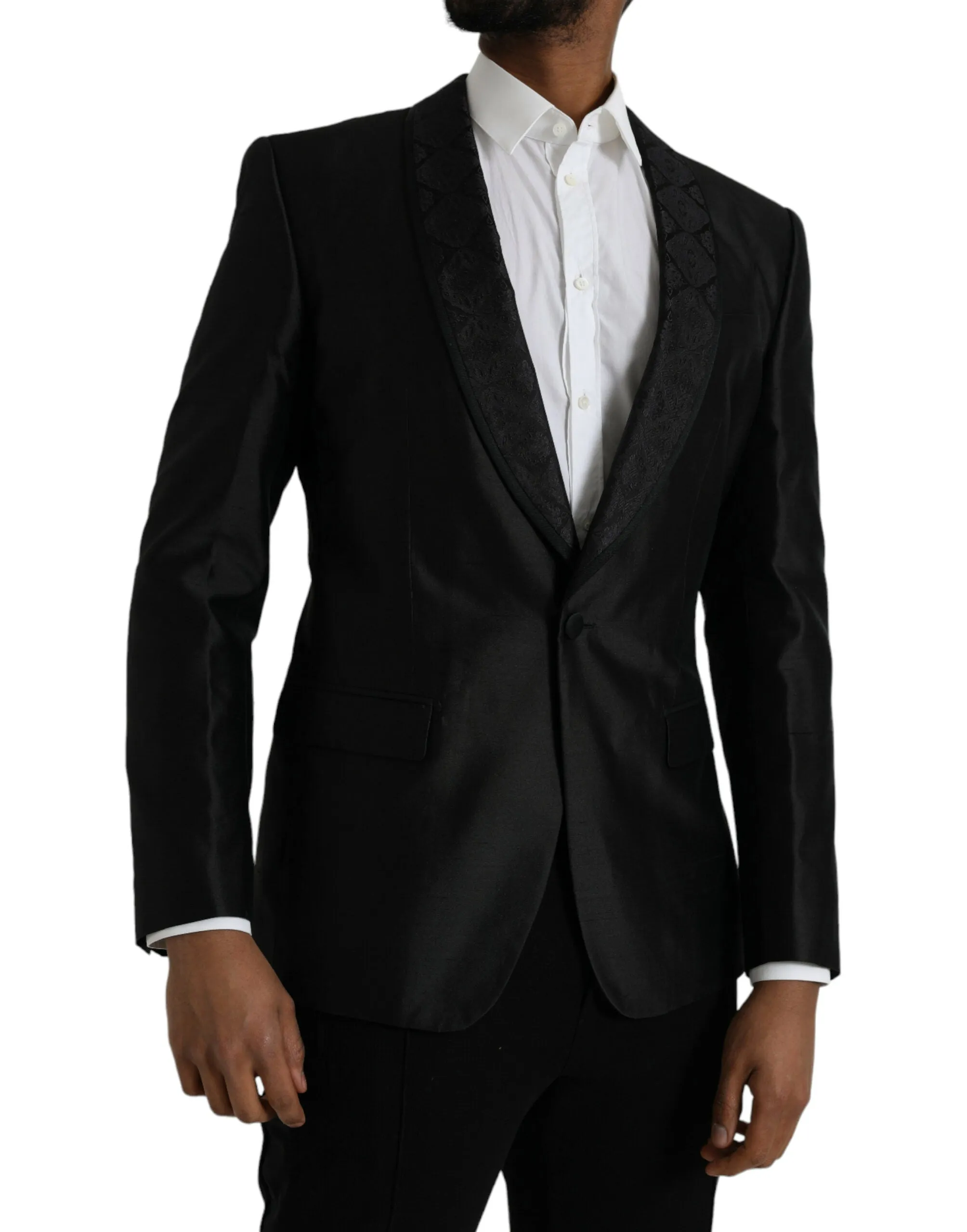 Black MARTINI Single Breasted Coat Blazer sold by Louxly product image thumbnail 2