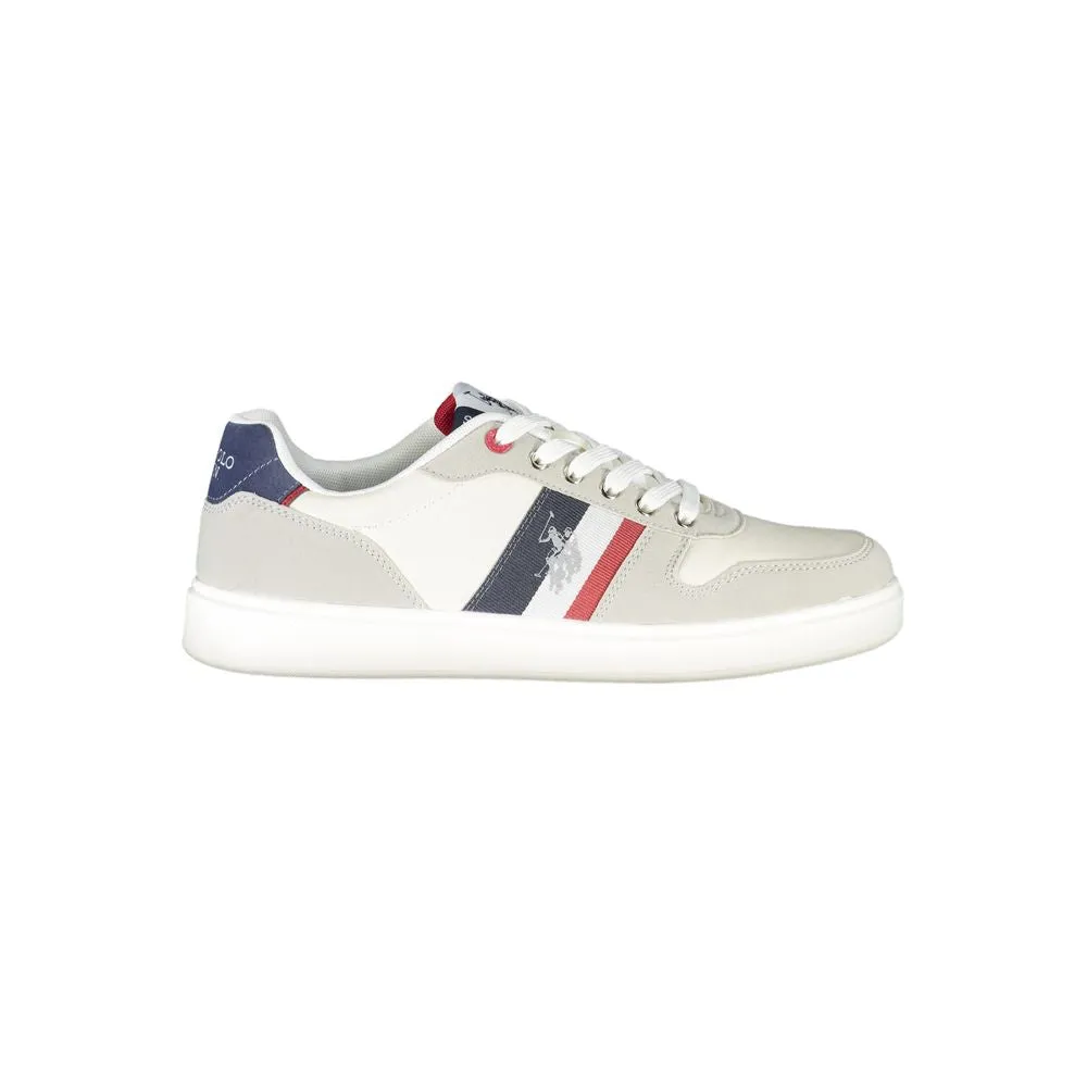 Sleek Lace-Up Sneakers with Contrast Detailing sold by Louxly