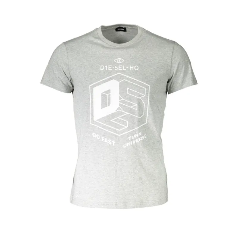 Gray Cotton Men T-Shirt sold by Louxly