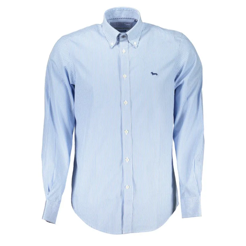 Elegant Striped Button-Down Cotton Shirt sold by Louxly