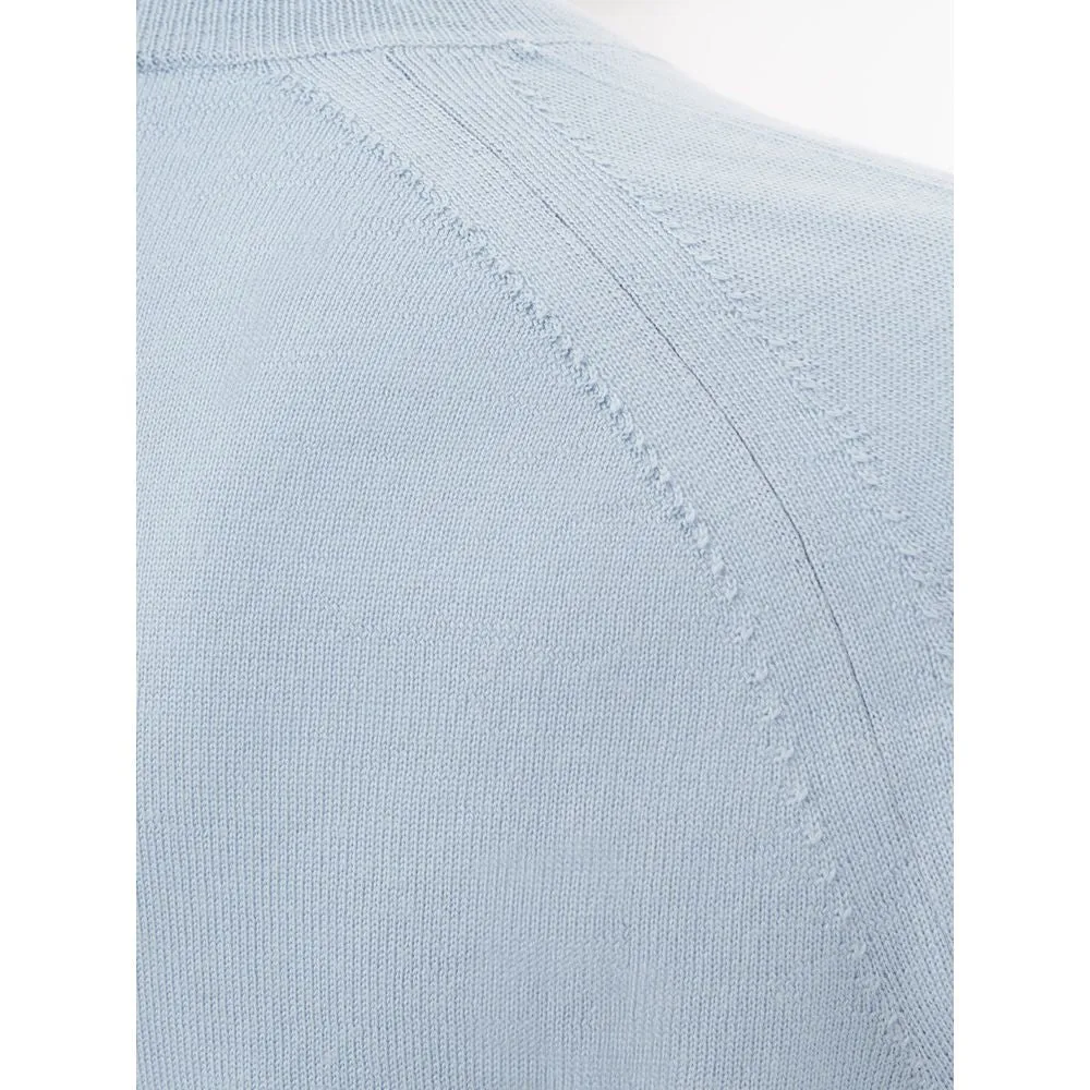 Turquoise Wool Classic Tee for Men sold by Louxly product image thumbnail 3