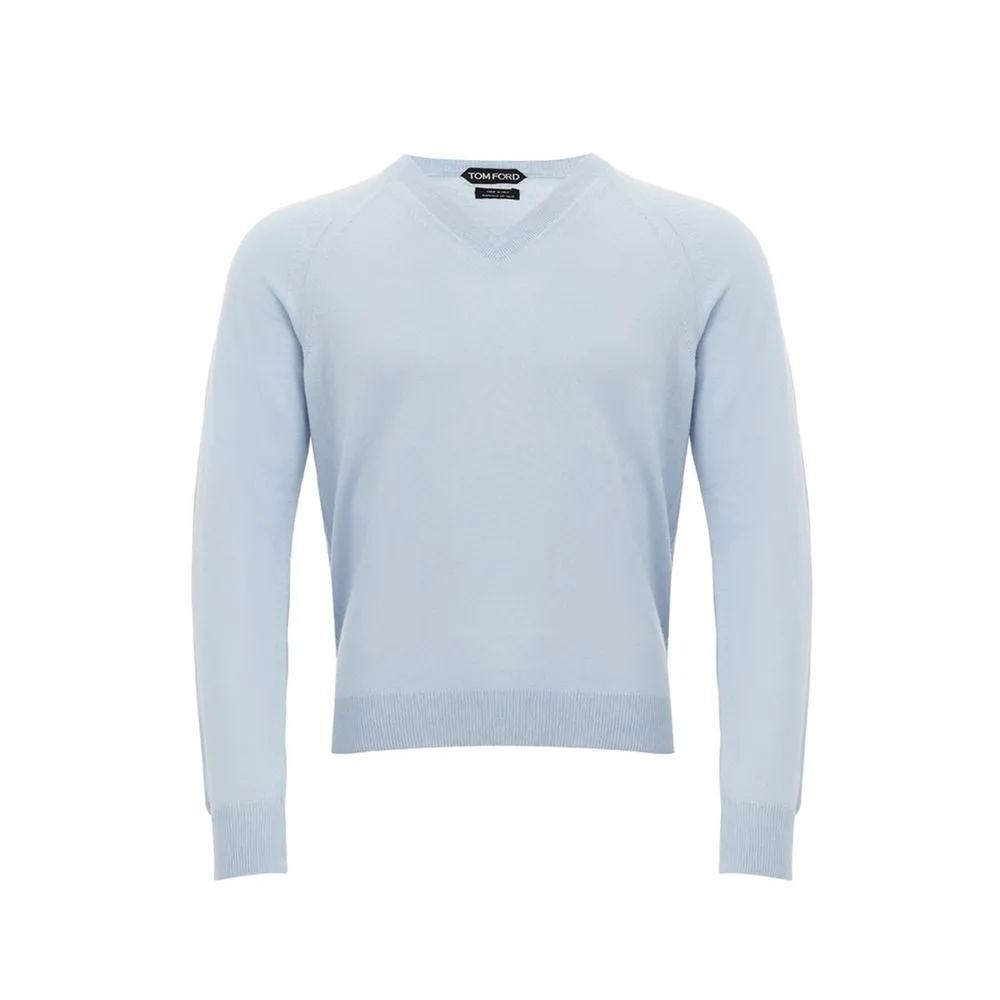 Turquoise Wool Classic Tee for Men sold by Louxly