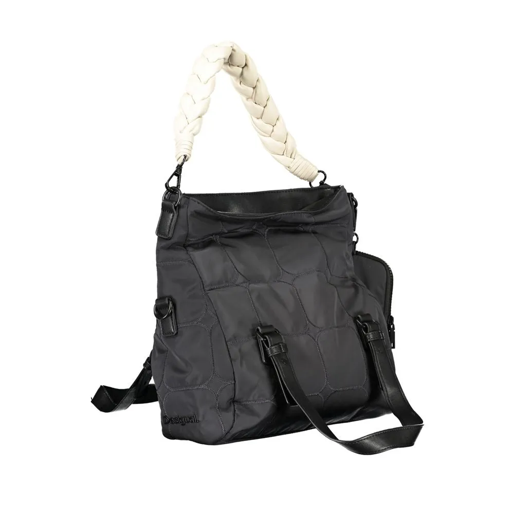Black Polyester Handbag sold by Louxly product image thumbnail 3