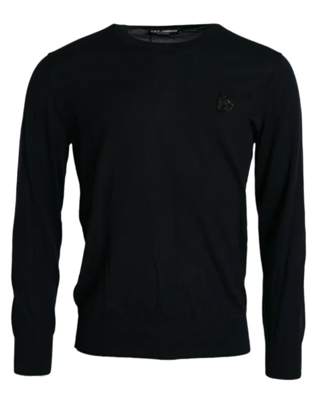 Blue Bee Cashmere Crewneck Pullover Sweater made by Louxly