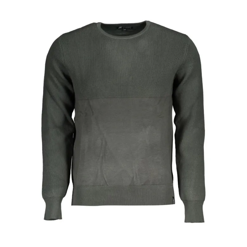 Classic Crew Neck Sweater with Contrast Details sold by Louxly