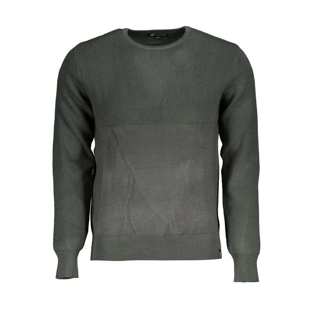 Classic Crew Neck Sweater with Contrast Details sold by Louxly