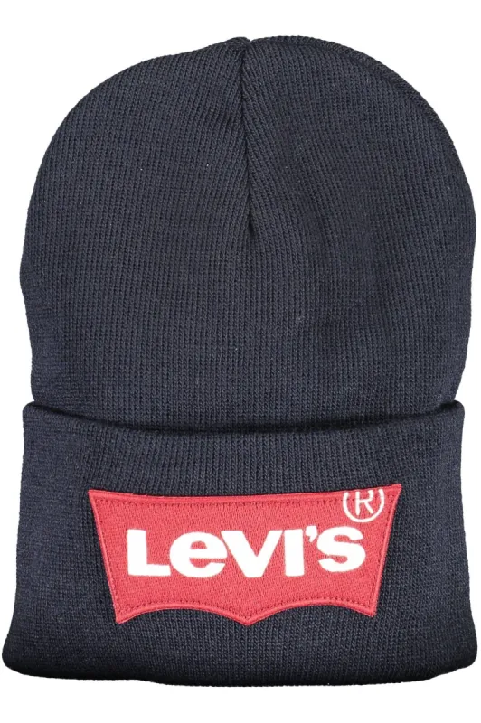 Blue Acrylic Men Cap made by Levi's