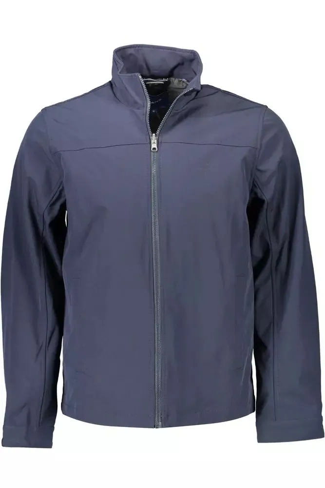 Blue Polyester Men Jacket sold by Louxly product image thumbnail 3