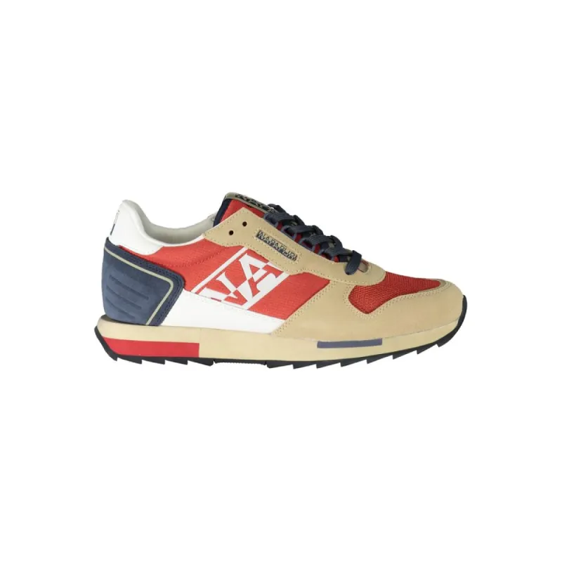 Beige Polyester Sneaker sold by Louxly