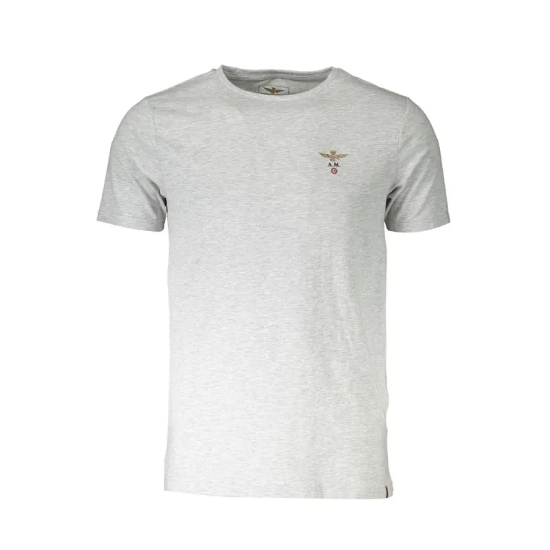 Gray Cotton T-Shirt sold by Louxly