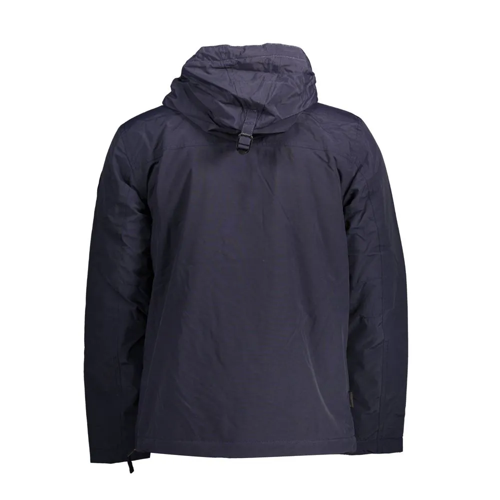 Blue Polyamide Men Jacket sold by Louxly product image thumbnail 2