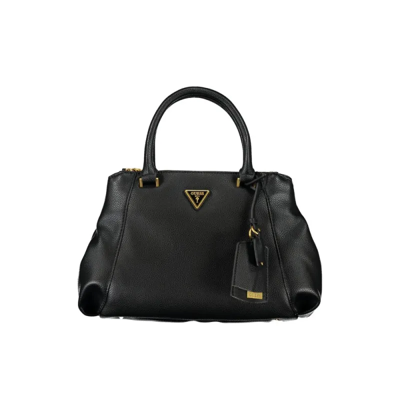 Black Polyethylene Handbag sold by Louxly
