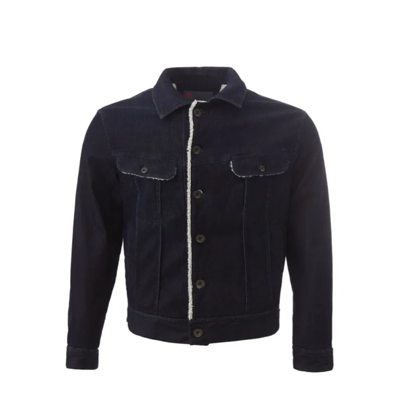 Blue Cotton Jacket sold by Louxly
