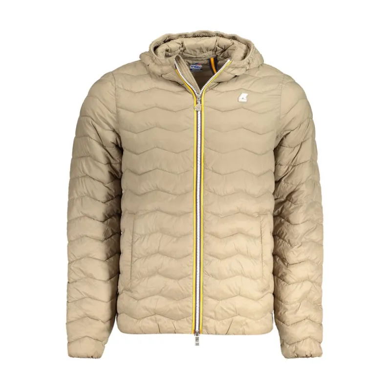 Beige Polyamide Jacket sold by Louxly